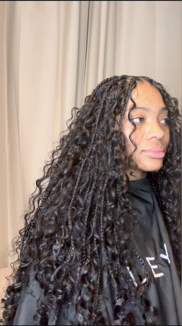 Water Wave Bulk hair - Afbeelding 3