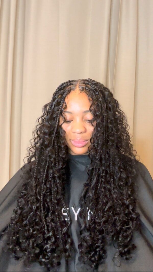 Water Wave Bulk hair - Afbeelding 4